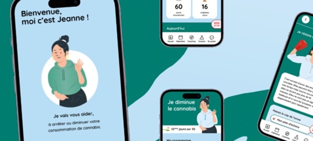 Jeanne, une appli pour arrêter le cannabis